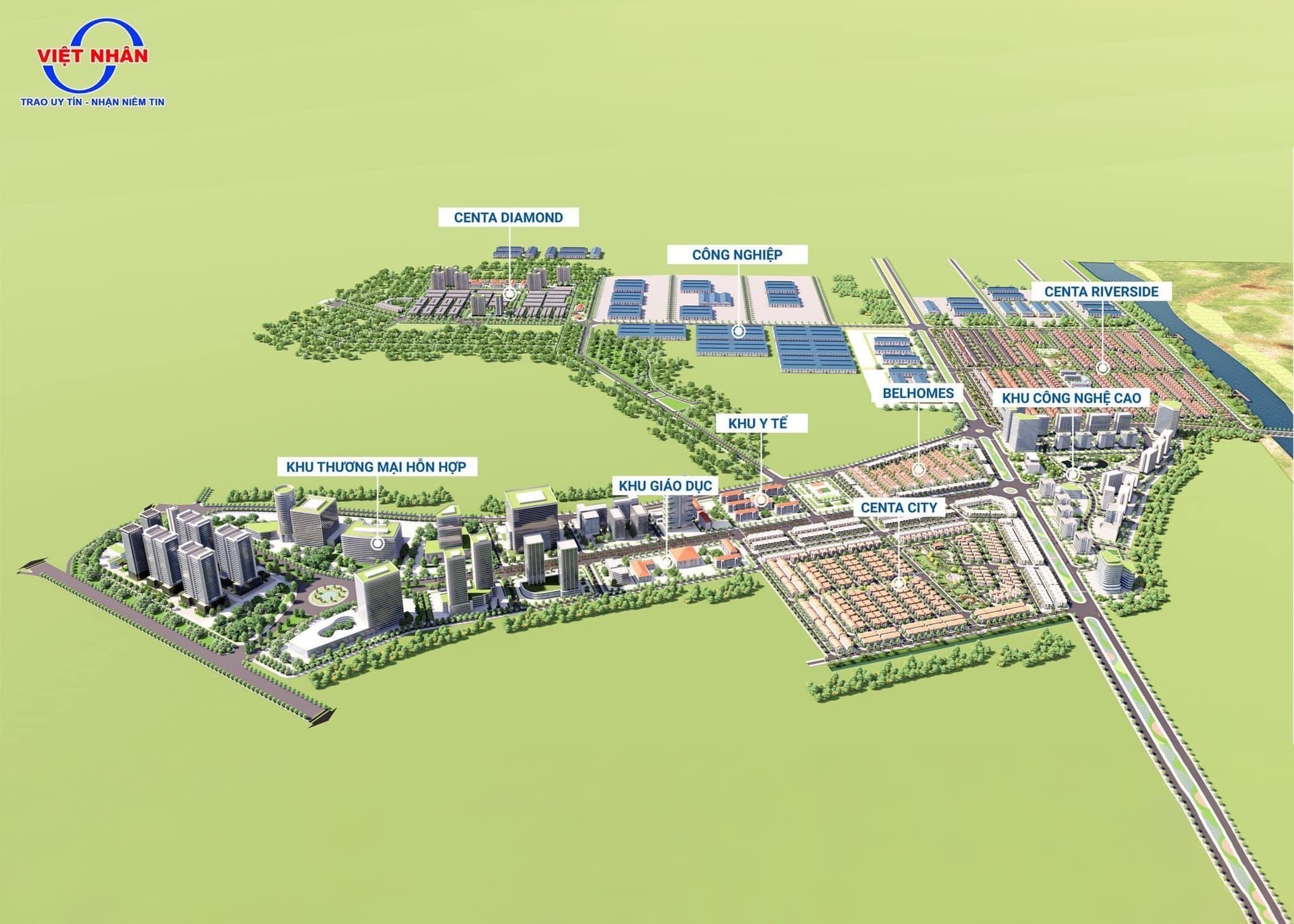 Mở bán độc quyền siêu quần thể dự án ven sông CENTA RIVERSIDE TỪ SƠN 2022,  chiết khấu 2-4% 3