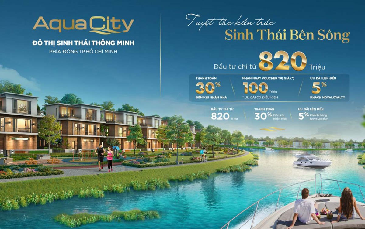 Bán Biệt thự, Liền kề River Park 1- Aqua City 4