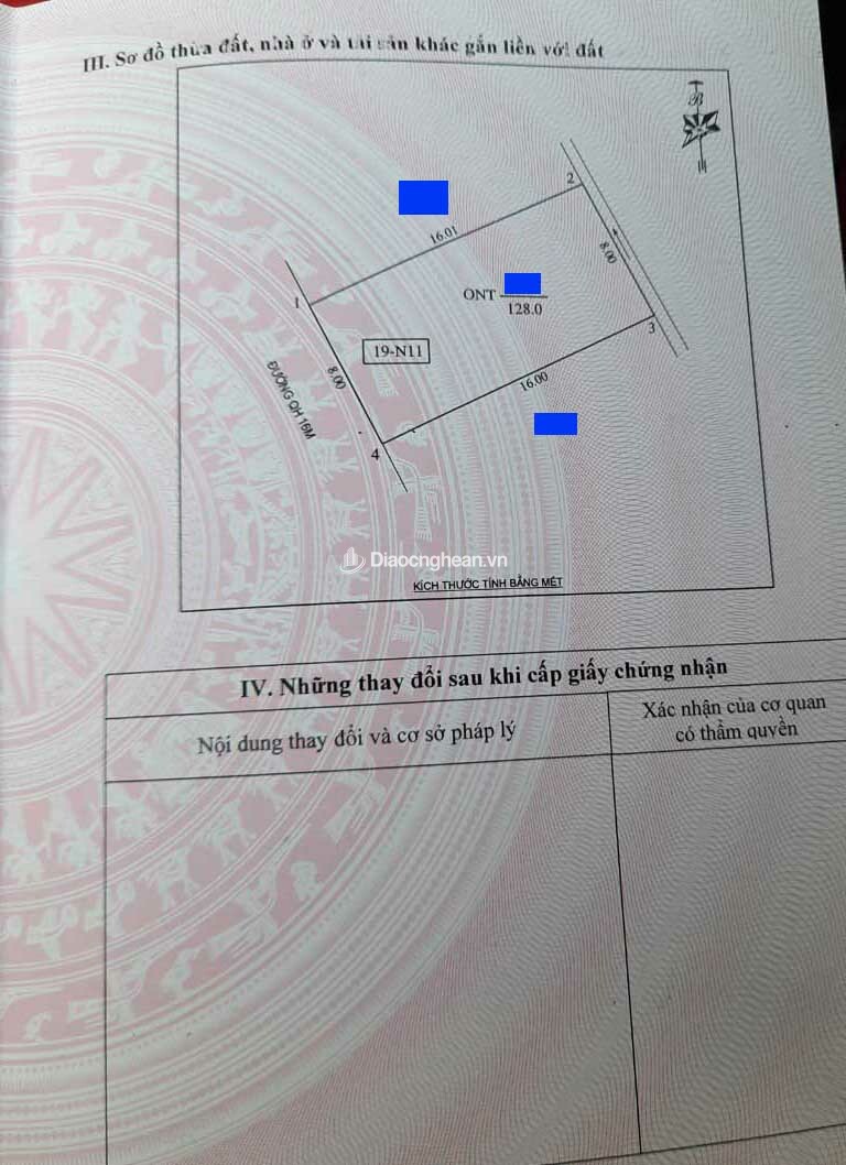Cần bán Đất đường 16M, Xóm 5 Xã Nghi Phú, Diện tích 128m², Giá 2.68 Tỷ - LH: 0837102137 3