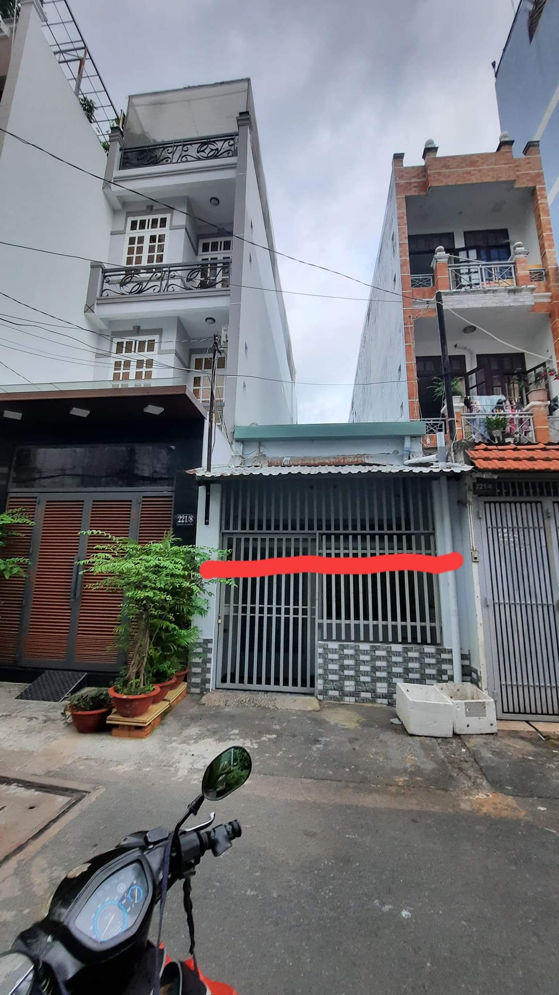 BÁN ĐẤT TẶNG NHÀ HXT 8M, 74.5M2 LÊ ĐỨC THỌ, GV 3