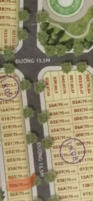 Cần bán Đất nền dự án dự án Khu nhà ở Phúc Thành, Diện tích 75m², Giá 45tr/m2 6