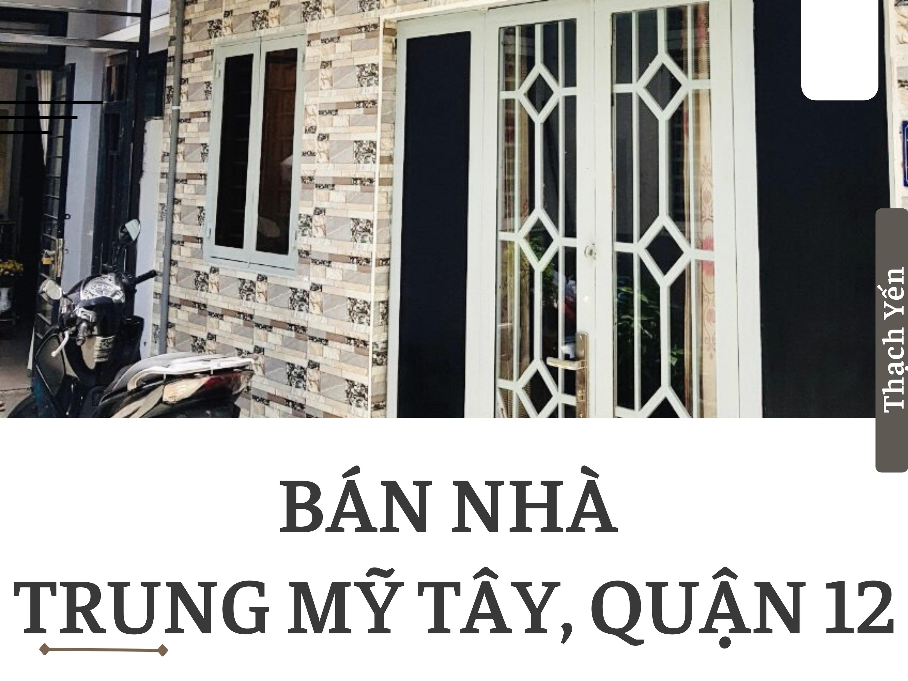 NHÀ ĐẸP GIÁ RẺ QUẬN 12 HỐT LIỀN TAY