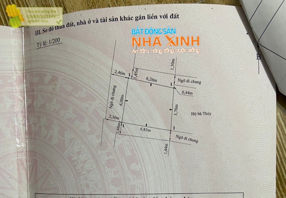 N468   BÁN NHÀ LẠCH TRAY - gần ngã tư trại lính - thích hợp sửa chữa đầu tư, giá chỉ hơn 1 tỷ-  Nhà lô góc 3 mặt ngõ, hướng BẮC - NAM - TÂYLH  0399291974 2