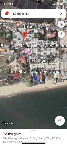 Bán đất xây khách sạn 300m2 mặt tiền biển Ninh Chữ, LH: 0918266429 3