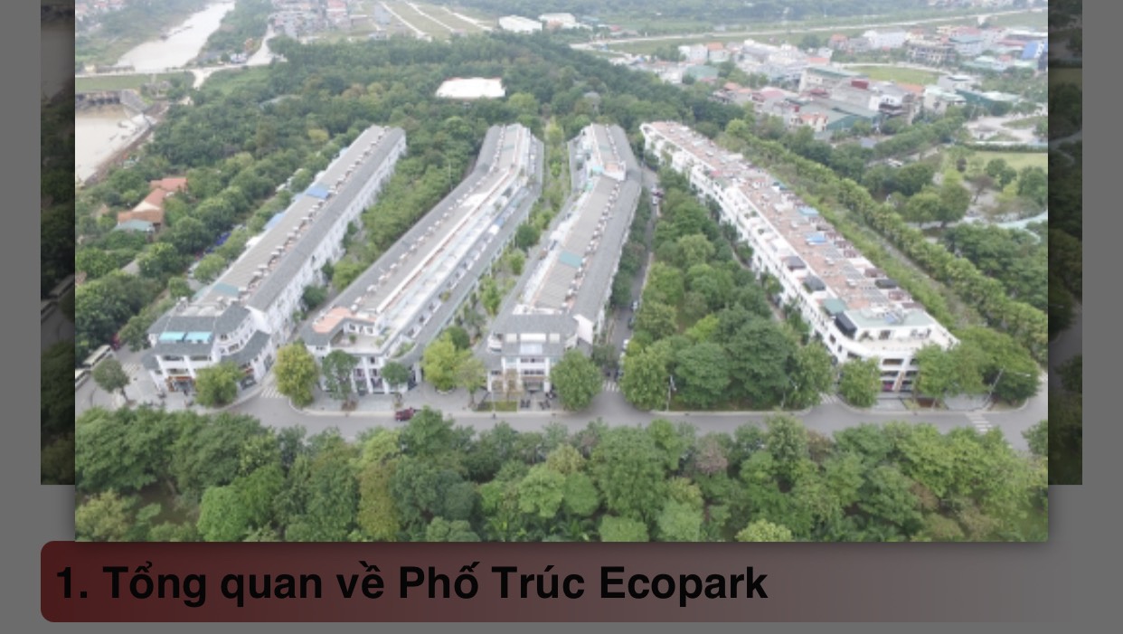 Bán nhà phố trúc  ecopark dẫy D giá rẻ nhất thị trường