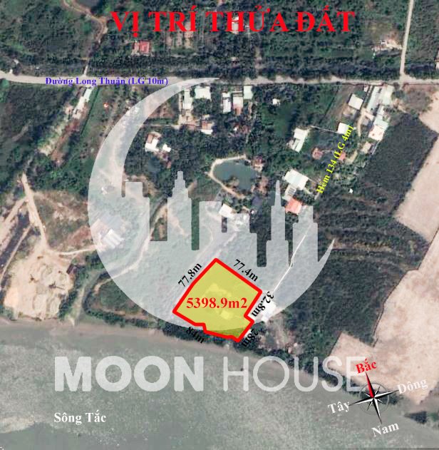Cần bán Đất đường Long Thuận, Phường Long Phước, Diện tích 5398m², Giá 137.5 Tỷ - LH: 0907016378 1