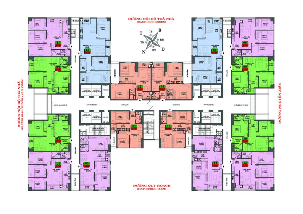 Cần bán Căn hộ chung cư đường Nguyễn Xiển, Xã Tân Triều, Diện tích 93m², Giá 35 Triệu/m² - LH: 0915262520 2