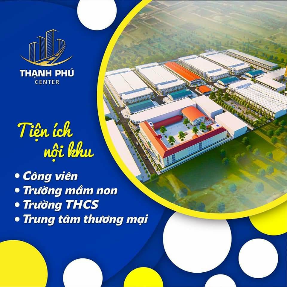 Cần bán Đất nền dự án dự án Thạnh Phú Center, Diện tích 120m², Giá 12 Triệu/m² - LH: 0985023230