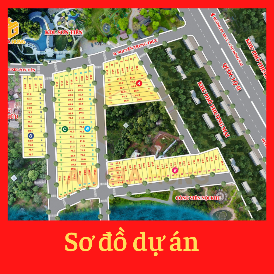 Cần bán Đất nền dự án đường Quốc Lộ 51, Xã An Hòa, Diện tích 80m², Giá 1.1 Tỷ - LH: 0936894008 3