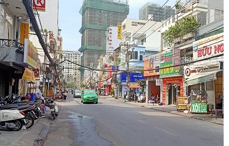 Cho thuê nhà Quận Bình Thạnh - Nhà MT đường Nguyễn Văn Thương