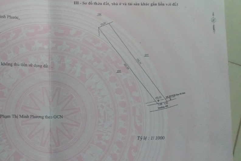 Bán gấp 2 sào đất sổ sẵn ngay QL14 xã Đồng Tiến huyện Đồng Phú, diện tích hơn 1000m2. 3