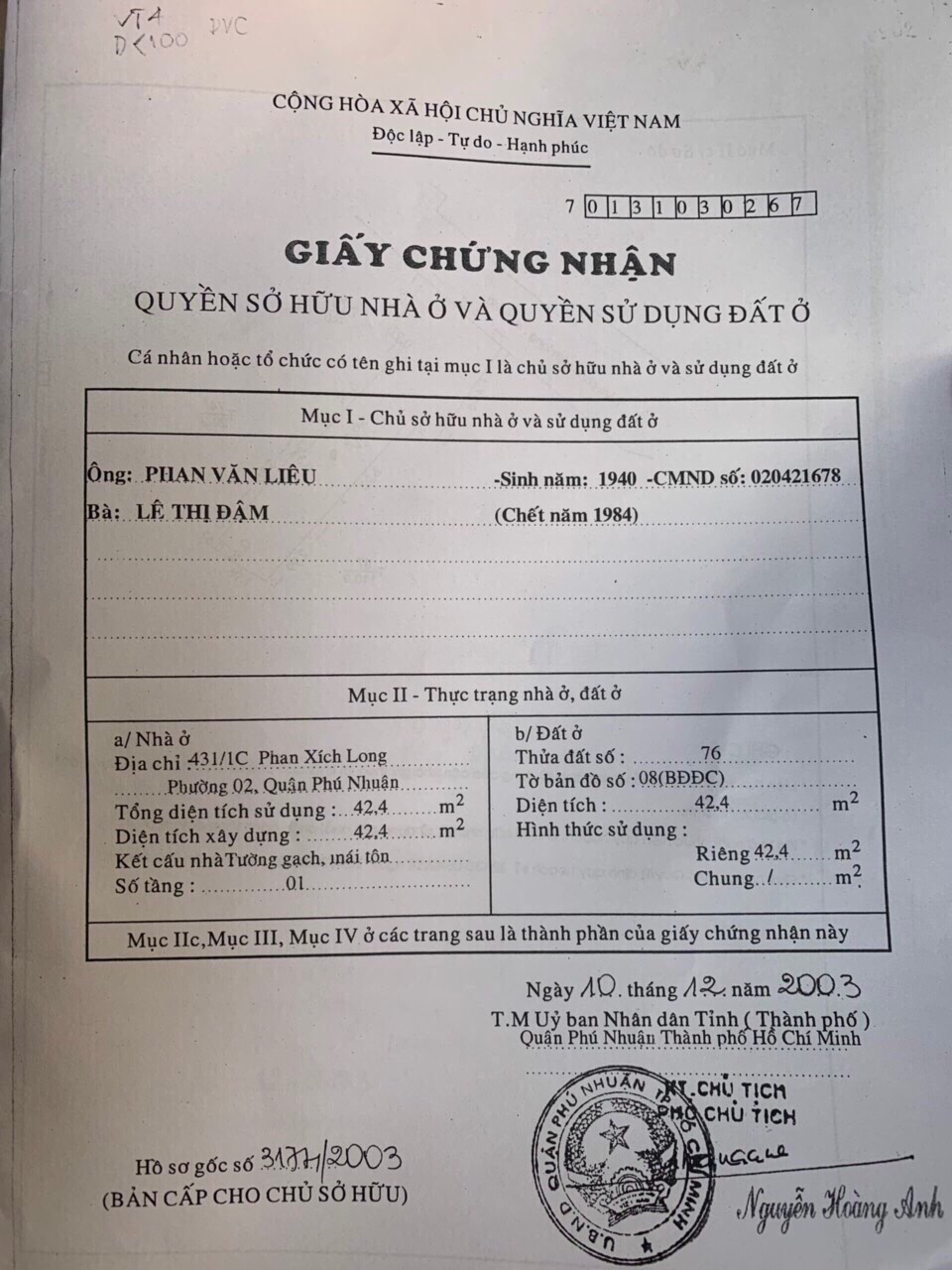 Cần trả nợ bank, bán gấp nhà 4x13, DTSD 128m2, cách mt 30m giá 6.6 tỷ, 0909818068 5