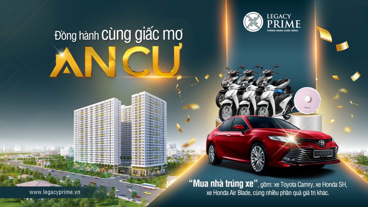 Mở Bán Lock B Căn Hộ LEGACY PRIME Tại Trung Tâm TP Thuận An- Bình Dương