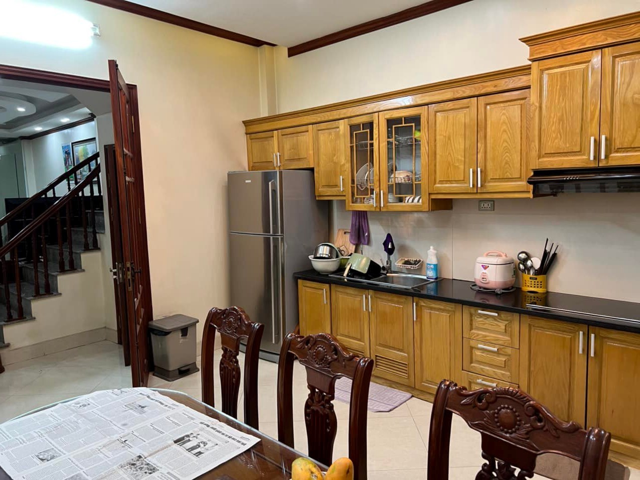 BÁN NHÀ CHÍNH CHỦ PHÓ TRẠM,LONG BIÊN.6 TẦNG, 50M, 4.6 TỶ, FULL NỘI THẤT, Ô TÔ VÀO NHÀ 0389160730 2