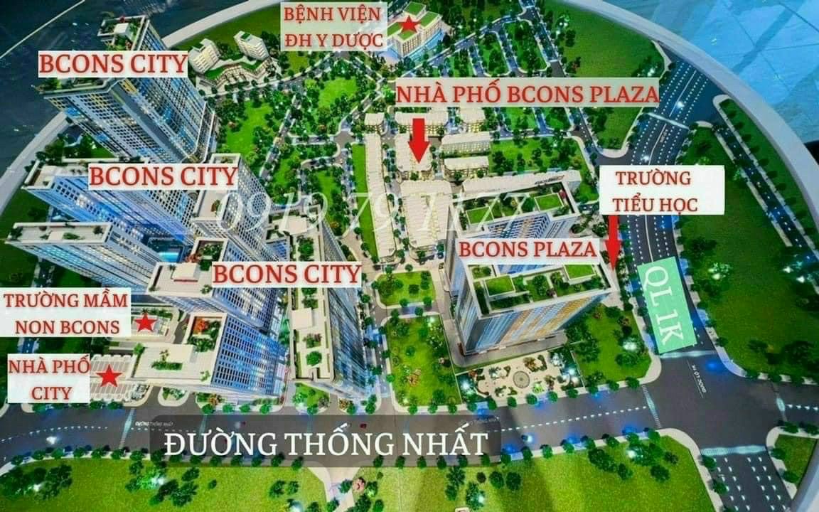 Dự Án nhà phố Phát Khang – Dự án Bcons Plaza tâm điểm đầu tư