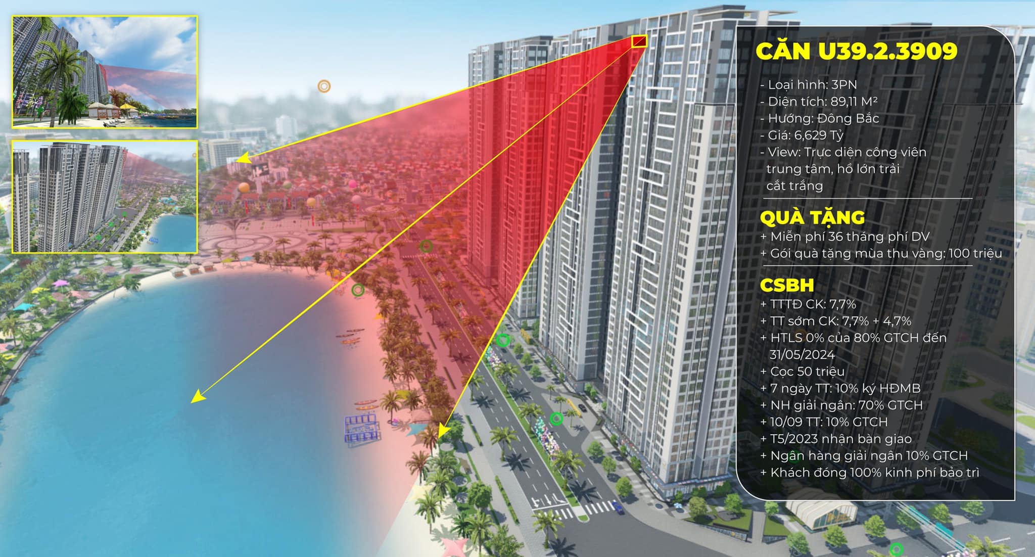 Toà A phân khu Masteri West Heights - Phân khu cao cấp nhất dự án phía Tây Hà Nội - Vinhomes Smart City 3