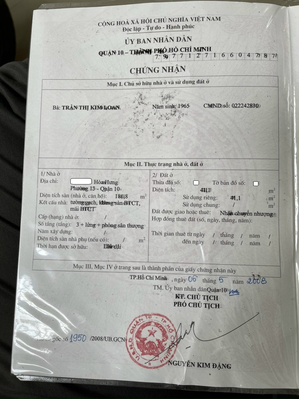 hẻm 4 mét Hòa hưng. dt: 4.6*11m. 5 tầng. 6.79 tỷ