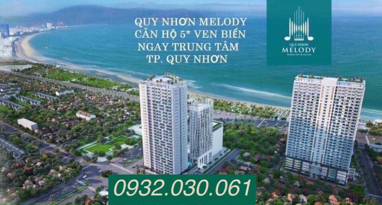 Cần bán Căn hộ chung cư dự án Quy Nhơn Melody, Diện tích 65m², Giá 30 Triệu - LH: 0932030061