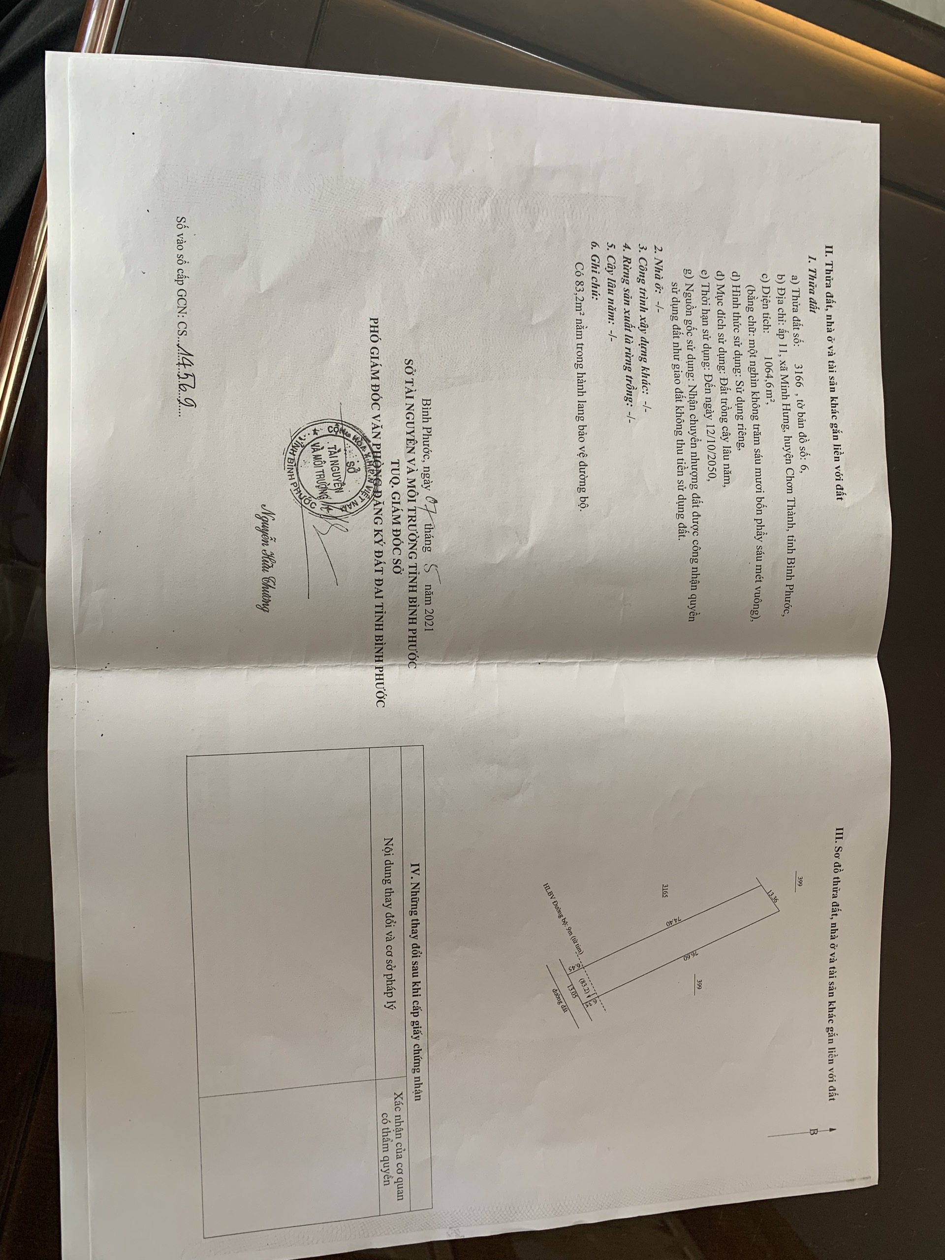 Cần bán Đất đường Quốc Lộ 13, Xã Minh Hưng, Diện tích 1000m², Giá 1,3 Triệu/m² - LH: 0936786008 3