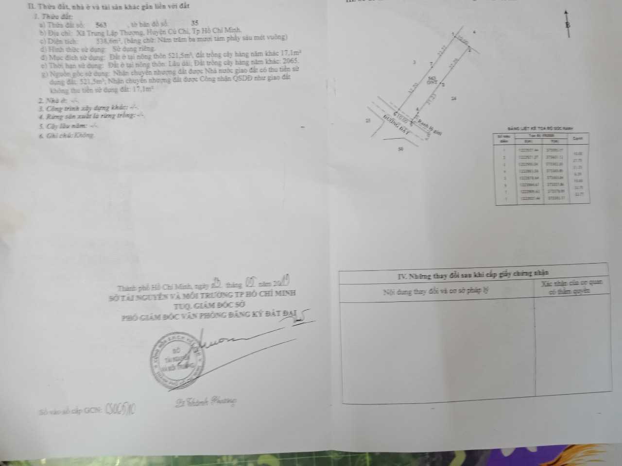 Cần bán Đất đường 715, Xã Trung Lập Thượng, Diện tích 538m², Giá 2.58 Tỷ 3