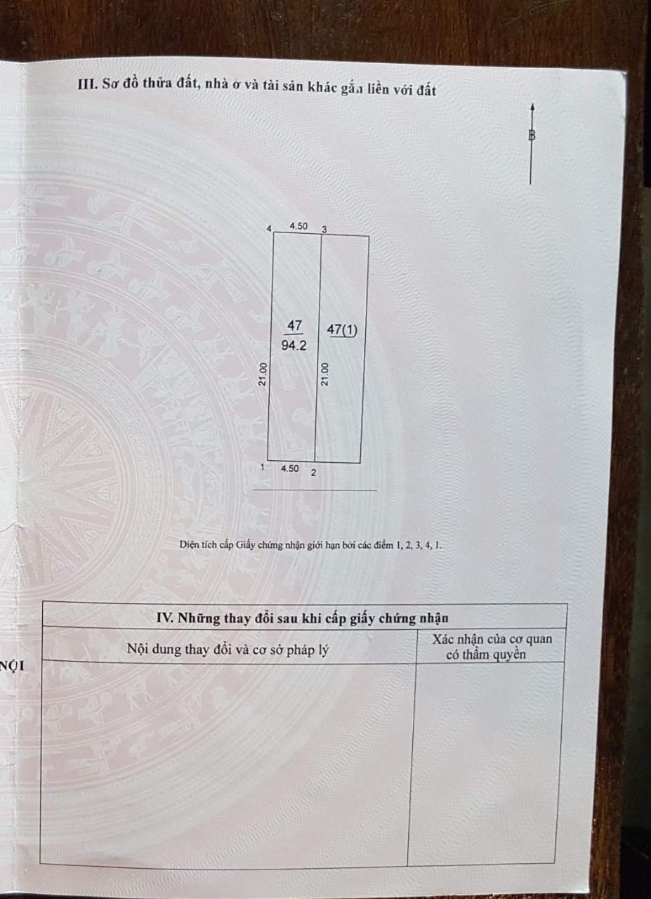 Cần bán Căn hộ chung cư Xã Uy Nỗ, Đông Anh, Diện tích 94m², Giá 4.7 Tỷ - LH: 0337378783 2