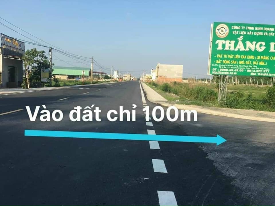 Cần bán Đất đường Quốc lộ 14, Xã Minh Thành, Diện tích 1200m², Giá 100 Triệu - LH: 0937655266