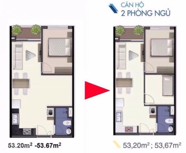 Cần bán Căn hộ chung cư dự án Q7 Saigon Riverside, Diện tích 54m² - LH: 0938247393 2
