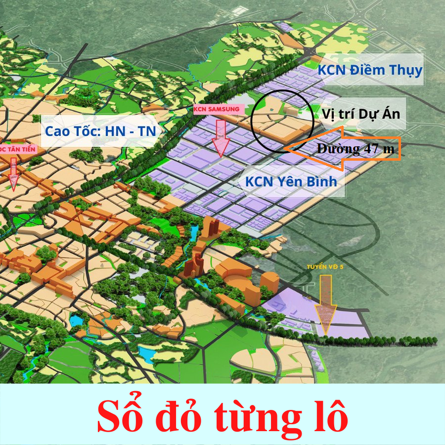 Cần bán Đất nền dự án Xã Hồng Tiến, Phổ Yên, Diện tích 120m², Giá 16 Triệu/m² - LH: 0915990629