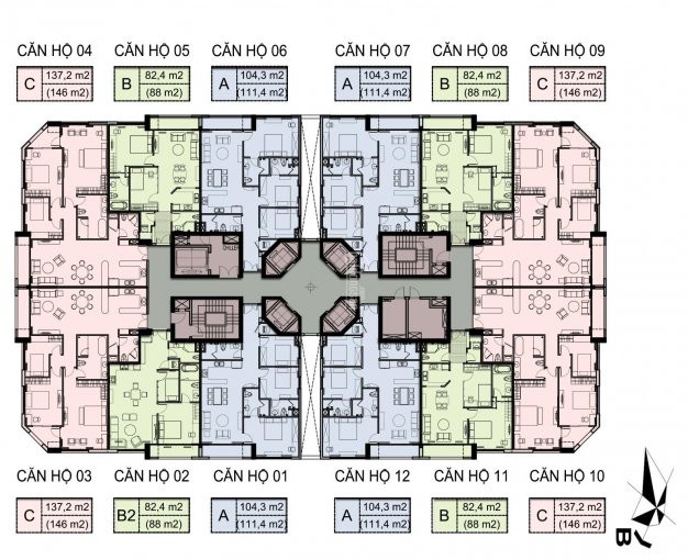 Chính Chủ Bán Nhanh Căn 3pn + 2wc 66 Tỷ - 146m2 Rẻ Nhất Cc 59 Xuân Diệu, 3 Mặt View Hồ Tây Xem Thực Tế 0911071369 8