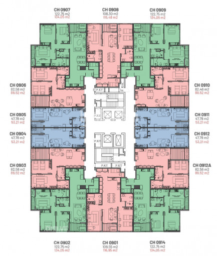 Chính Chủ Bán Nhanh Căn Hộ Cao Cấp 2pn - 82,56m2 - Brg Legend Hilton Hải Phòng - 14 Trần Quang Khải - 0945762816 6