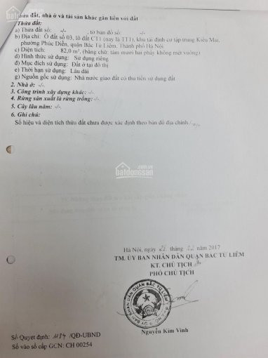 Chính Chủ Bán Nhanh đất đấu Giá Ngay Kiều Mai - Từ Liêm - Mặt đường Cầu Diễn - Vị Trí đắc địa - Tăng Trưởng Tốt 1