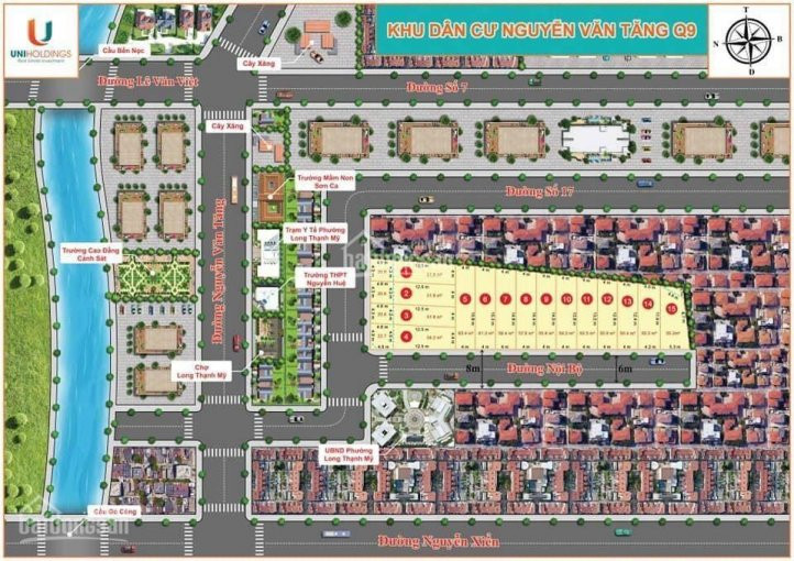 Chính Chủ Bán Nhanh đất đường Số 17, P Long Thạnh Mỹ, Dt: 12665m2 Giá: 23 Tr/m2 Xem đất Lh: 0947 146 635 4