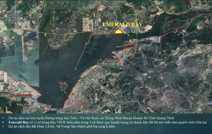 Chính Chủ Bán Nhanh đất Nền Ven Biển Vịnh Cửa Lục - Hạ Long - Dự án Emerald Bay - 0369506666 2