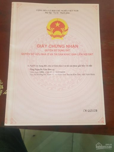 Chính Chủ Bán Nhanh Lô đất Thổ Cư Mặt Tiền Bà Thiên, Xã Nhuận đức, Củ Chi, Giá Bán 1,6 Tỷ Tl 2