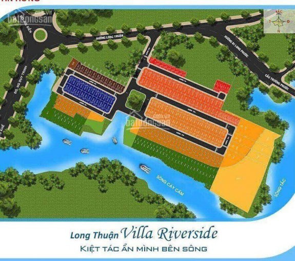 Chính Chủ Cần Bán 2 Lô đất Dự án Long Thuận Riverside, Q9, Dt: 525m2, 2250 Tỷ, Lh: 0978872428 4