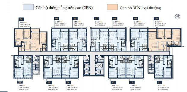 Chính Chủ Cần Bán 3 Phòng Ngủ - Feliz En Vista, Căn Số 04 Tòa Berdaz, View Sông Giá 57tỷ Lh: 0931356879 3