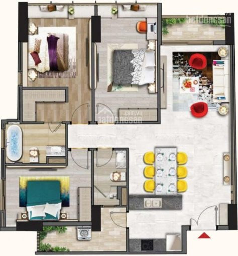 Chính Chủ Cần Bán Căn Midtown Sakura Khu Signature Lô A 115m2 View Sông, Bán Lỗ 250tr, Lh 0909153869 1