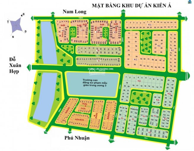 đất Nền Kdc Nam Long Kiến á - Quận 9 Mt đường D3, Dân Cư đông, Tiện ích đầy đủ 157m2 / Chỉ 35tr/m2 2