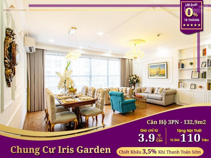 Mở Bán 20 Suất Ngoại Giao Cuối Cùng Iris Garden Mỹ đình - Ngập Tràn Quà Tặng Hấp Dân 13