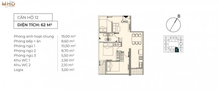 Mở Bán Căn Hộ Cho Thuê Tại Dự án Mhd Trung Văn - 29 Tố Hữu Chỉ 11,6tr/m2 6