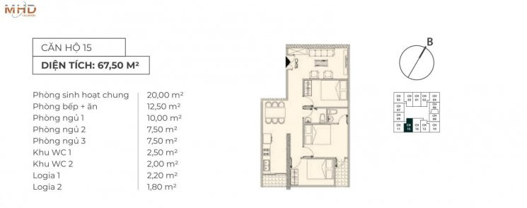 Mở Bán Căn Hộ Cho Thuê Tại Dự án Mhd Trung Văn - 29 Tố Hữu Chỉ 11,6tr/m2 7