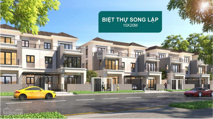 Siêu Phẩm Biệt Thự Song Lập The Suite 10x20m, Giá 7,9 Tỷ, Thanh Toán Theo Tiến độ, Lh: 0911727700 1