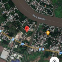đất Thổ Cư 5x25m Mặt Tiền đường Nhựa / Tỉnh Lộ 8 đối Diện Kcn đông Nam Cách Sông Sài Gòn 200m
