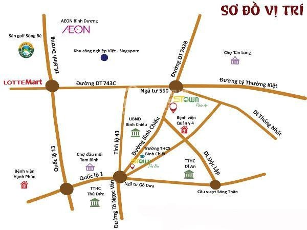 Bán Căn Hộ 2pn 53m2, Stown Phúc An, Bình Dương Liên Hệ Chính Chủ 3