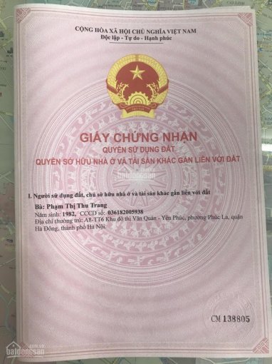 Bán Nhà 3 Tầng, Sổ đỏ Chính Chủ Mới Xây, Chỉ 1,05 Tỷ Tại Trung Tâm Thành Phố Mới Hà đông 2