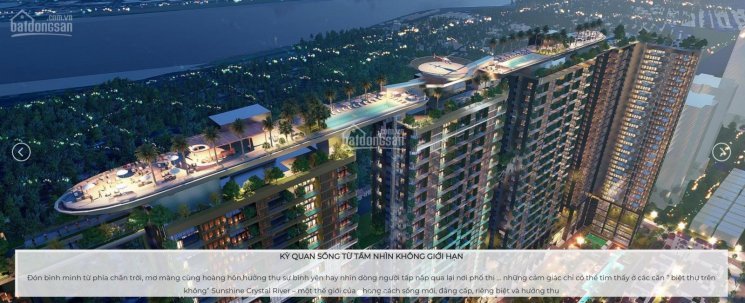 Biệt Thự Sunshine Crystal River, Căn Hộ Duplex 2 Tầng 160m2 View Cầu Nhật Tân Giá Tốt Mở Bán đợt 1 3