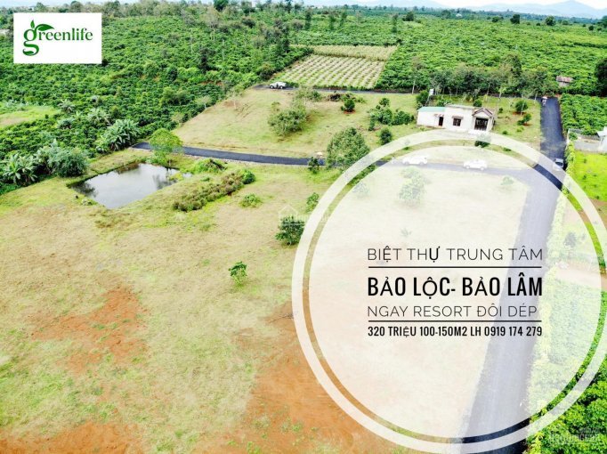 Biệt Thự Trung Tâm Lộc An- Bảo Lâm Chỉ 3 Triệu/m2 Cạnh Resort đôi Dép Sổ Hồng Riêng Lh 0919 174 279 2