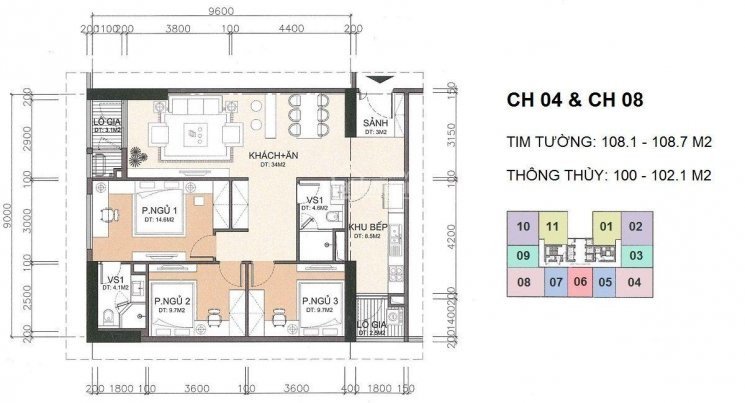 Cắt Lỗ 2ch A10 Nam Trung Yên Tòa Ct1, Căn 1610 (102,1m2) Và 1505 (60,5m2) Giá 28tr/m2 0919130482 2