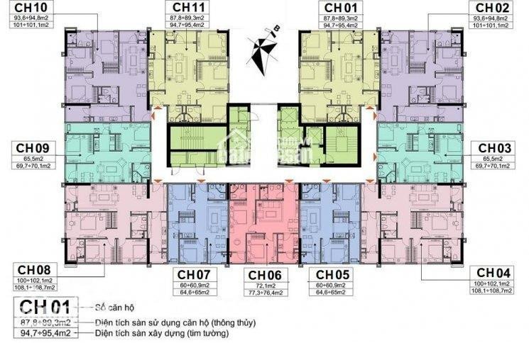 Cắt Lỗ 2ch A10 Nam Trung Yên Tòa Ct1, Căn 1610 (102,1m2) Và 1505 (60,5m2) Giá 28tr/m2 0919130482 4