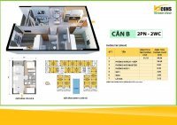 Ch Bcons Green View, 2pn 2wc 5133m2 Tầng Thấp View Hồ Bơi Giá Gốc Chủ đầu Tư, Có Nhà Mẫu Thực Tế 9